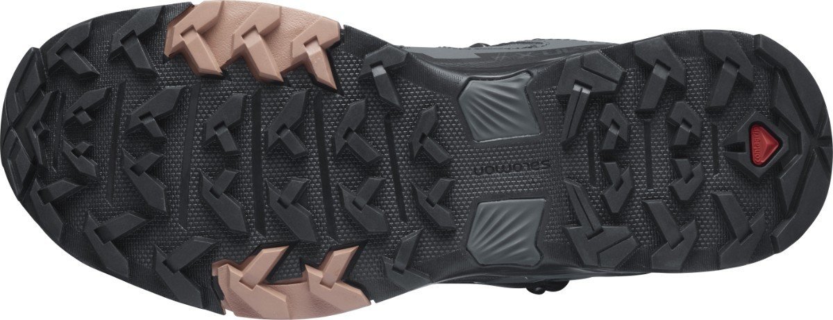 Взуття Salomon X Ultra 4 Mid GTX W - чорні/сірі/бежеві