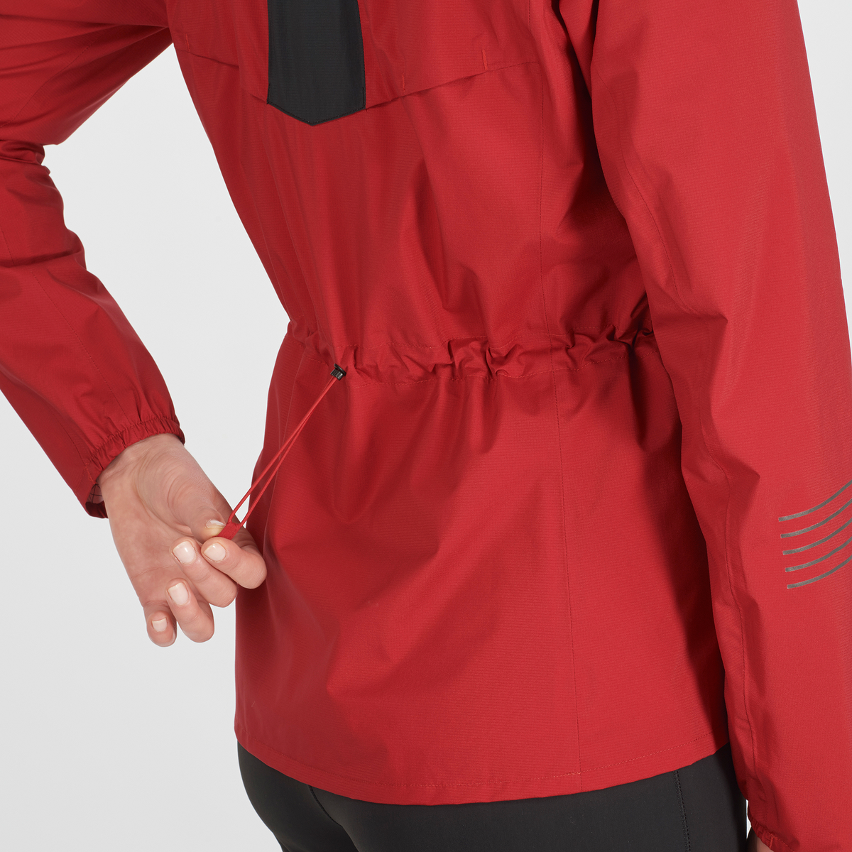 Куртка Salomon Bonatti WP Jacket W - червоний/чорний