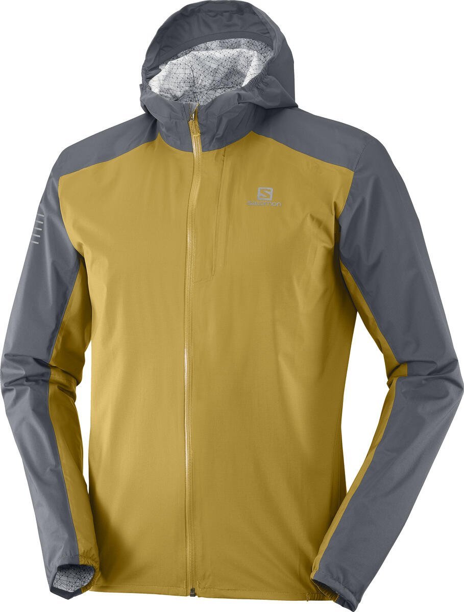 Куртка Salomon BONATTI WP JKT M - жовтий/сірий