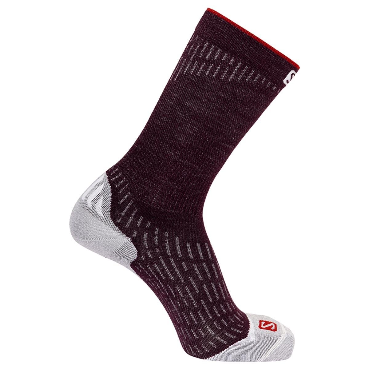 Шкарпетки Salomon Ultra Crew Socks - фіолетові