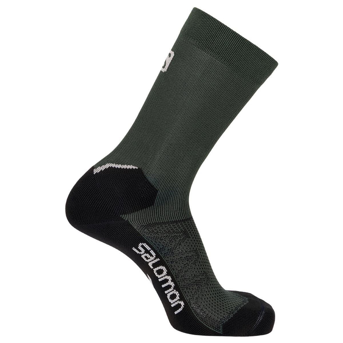Шкарпетки Salomon Speedcross Crew Socks - Зелені