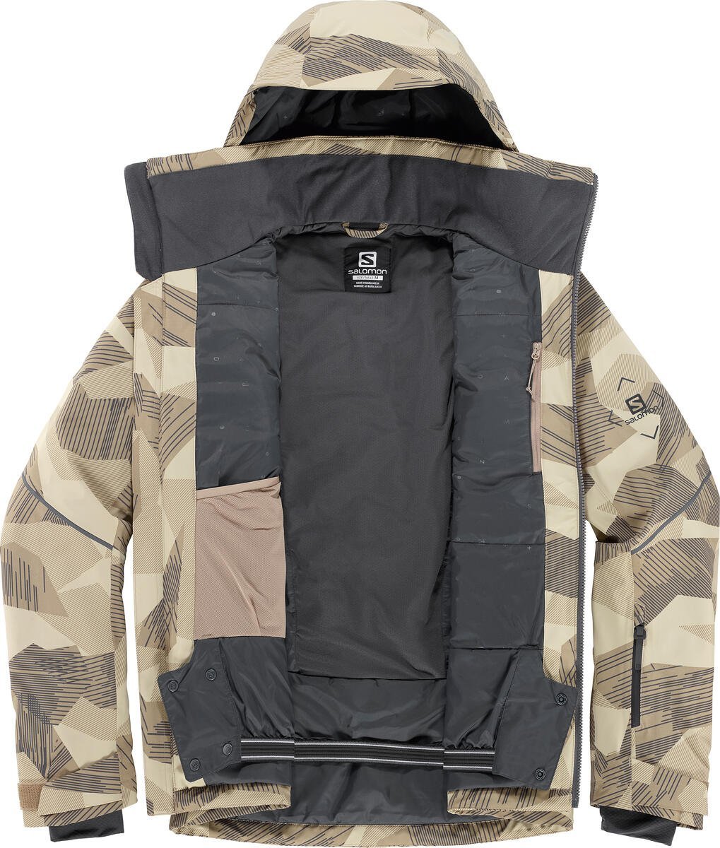 Куртка Salomon Brilliant JKT M - бежевий/коричневий