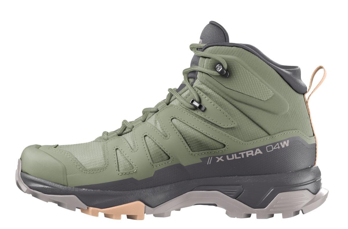 Взуття Salomon X Ultra 4 Mid GTX W - зелені/чорні