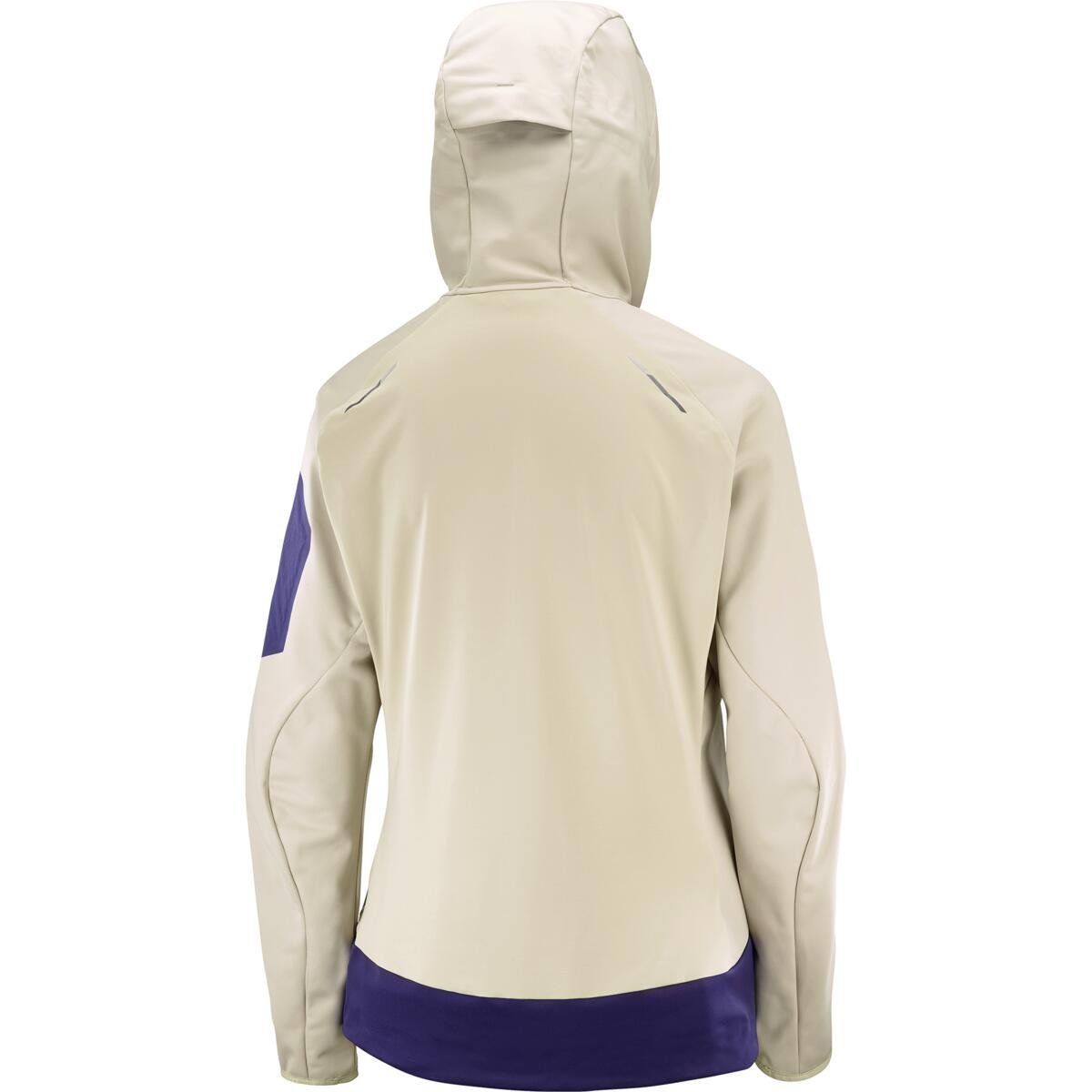 Куртка Salomon MTN GTX® Softshell JKT W - бежевий/фіолетовий