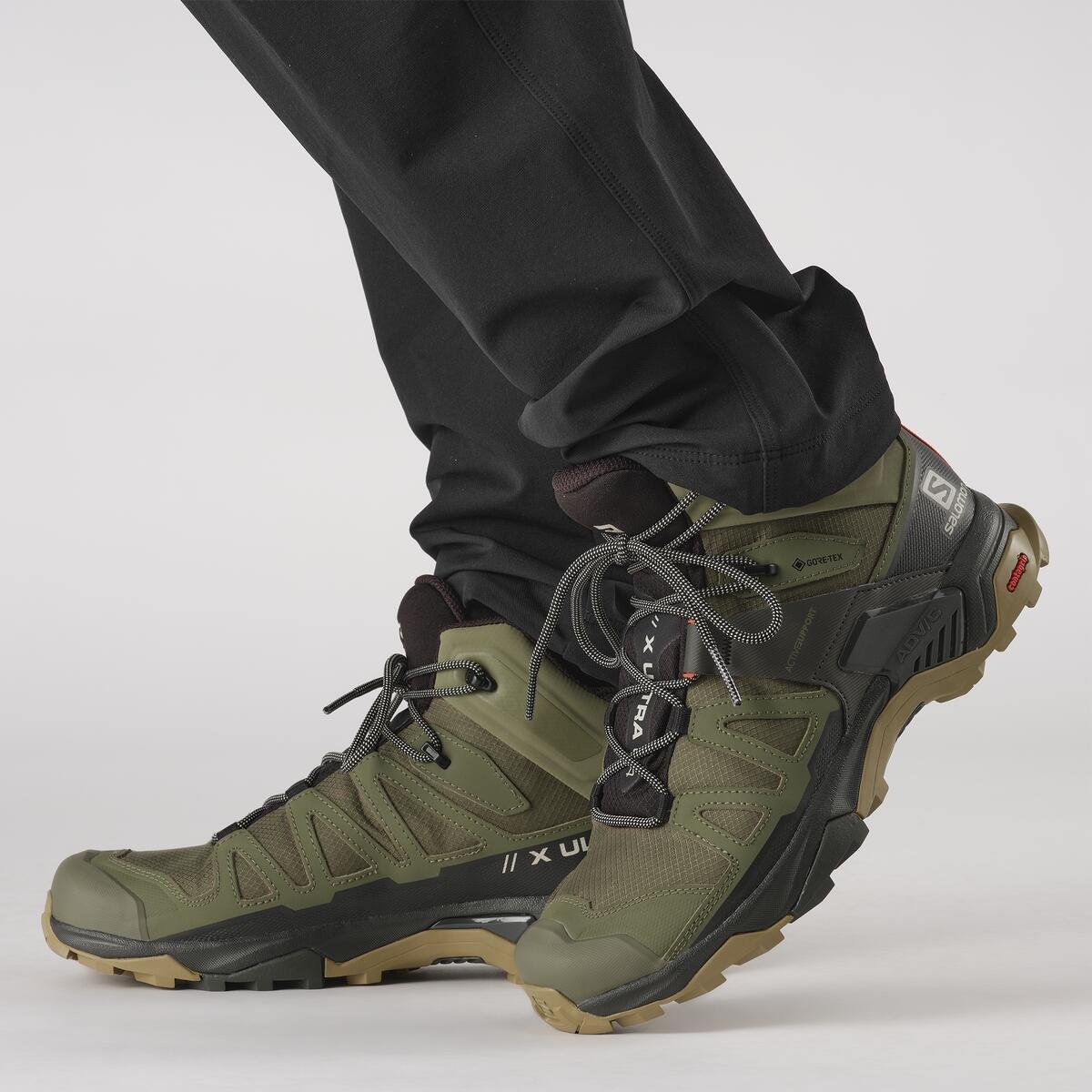 Взуття Salomon X Ultra 4 Mid GTX M - зелені/чорні
