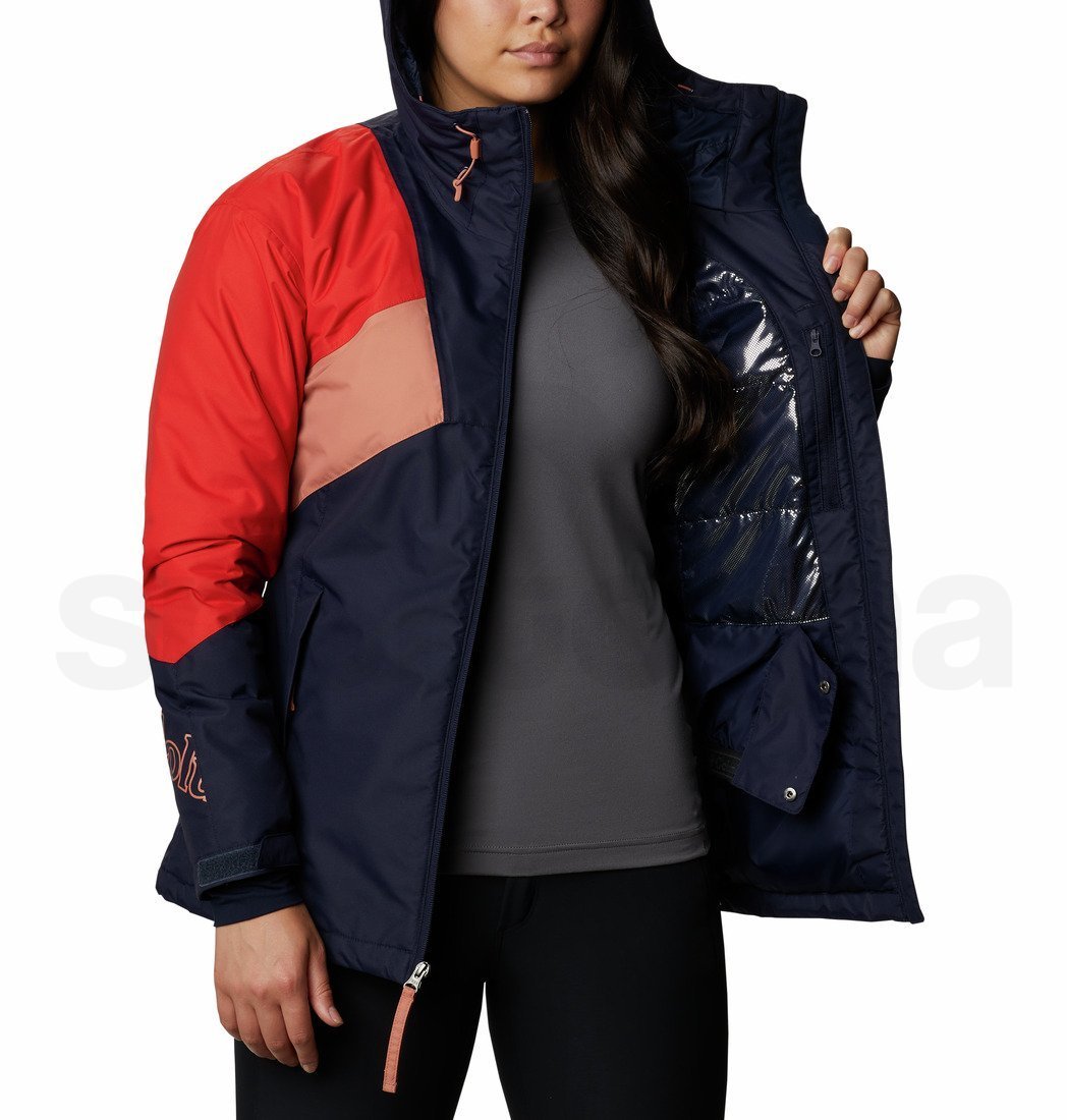 Куртка Columbia Alpine Diva™ Insulated Jacket W - червоний/синій
