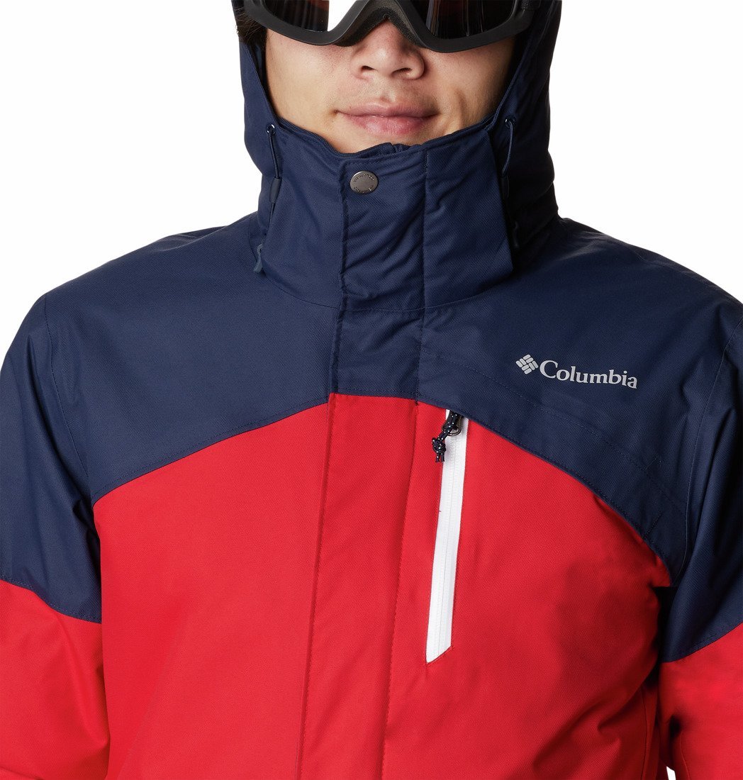 Куртка Columbia Last Tracks™ Jacket M - синій/червоний