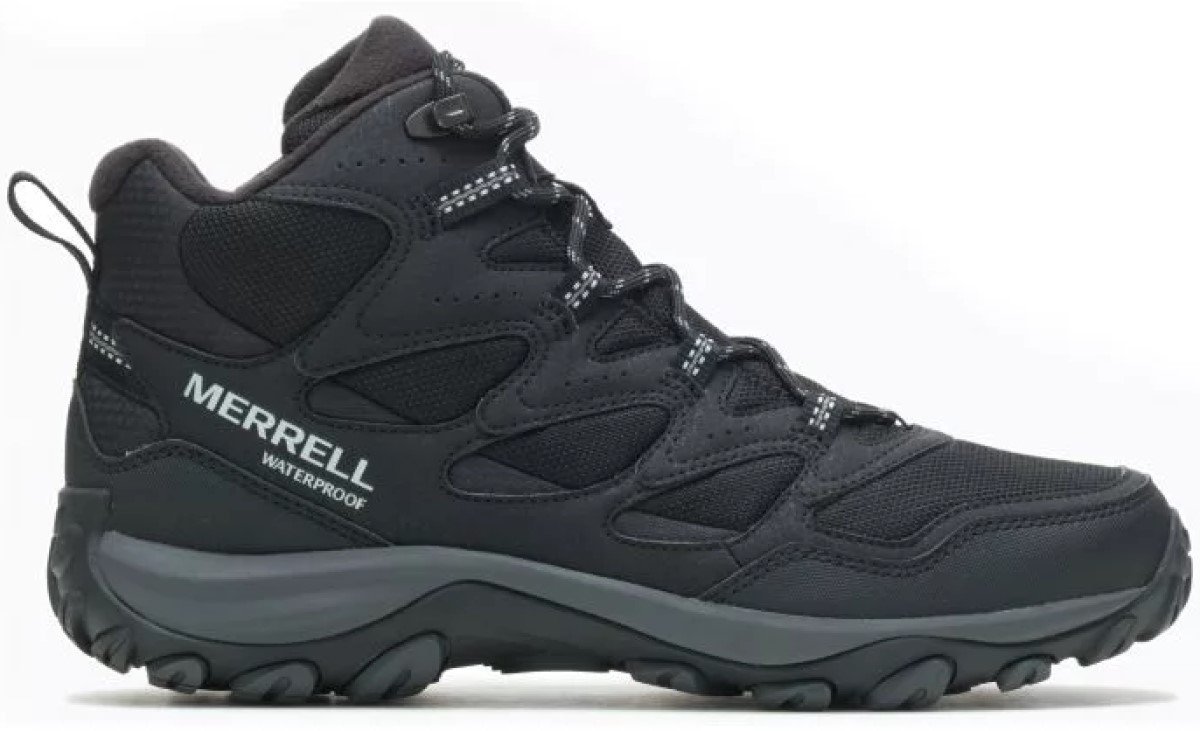 Взуття Merrell West Rim Sport Thermo Mid WP M - чорне