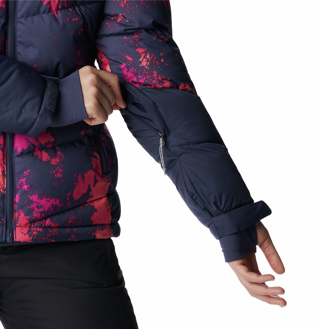 Куртка Columbia Abbott Peak™ Insulated Jacket Wmn - темно-синій/рожевий/помаранчевий