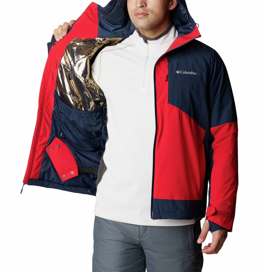 Куртка Columbia Centerport™ II Jacket Man - червоний / темно-синій