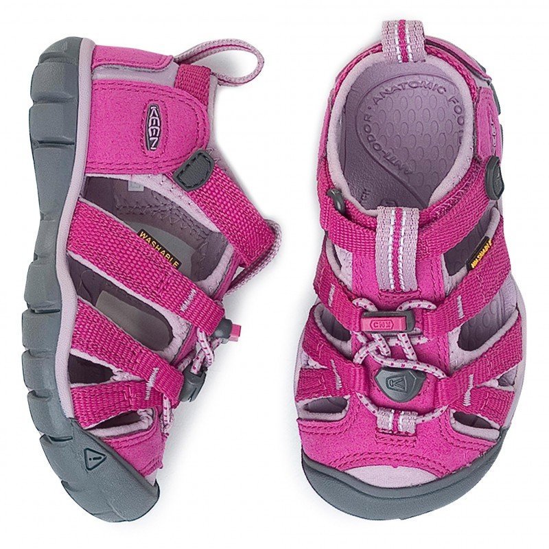 Взуття дитяче - босоніжки Keen Seacamp II CNX C - рожеве/фіолетове