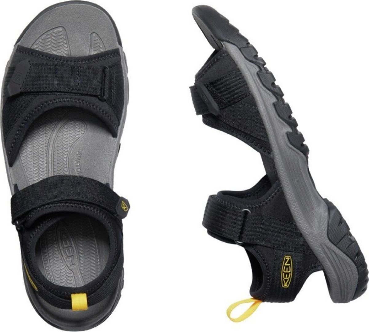 Взуття чоловіче Keen Targhee III Open Toe H2 M - чорне/жовте