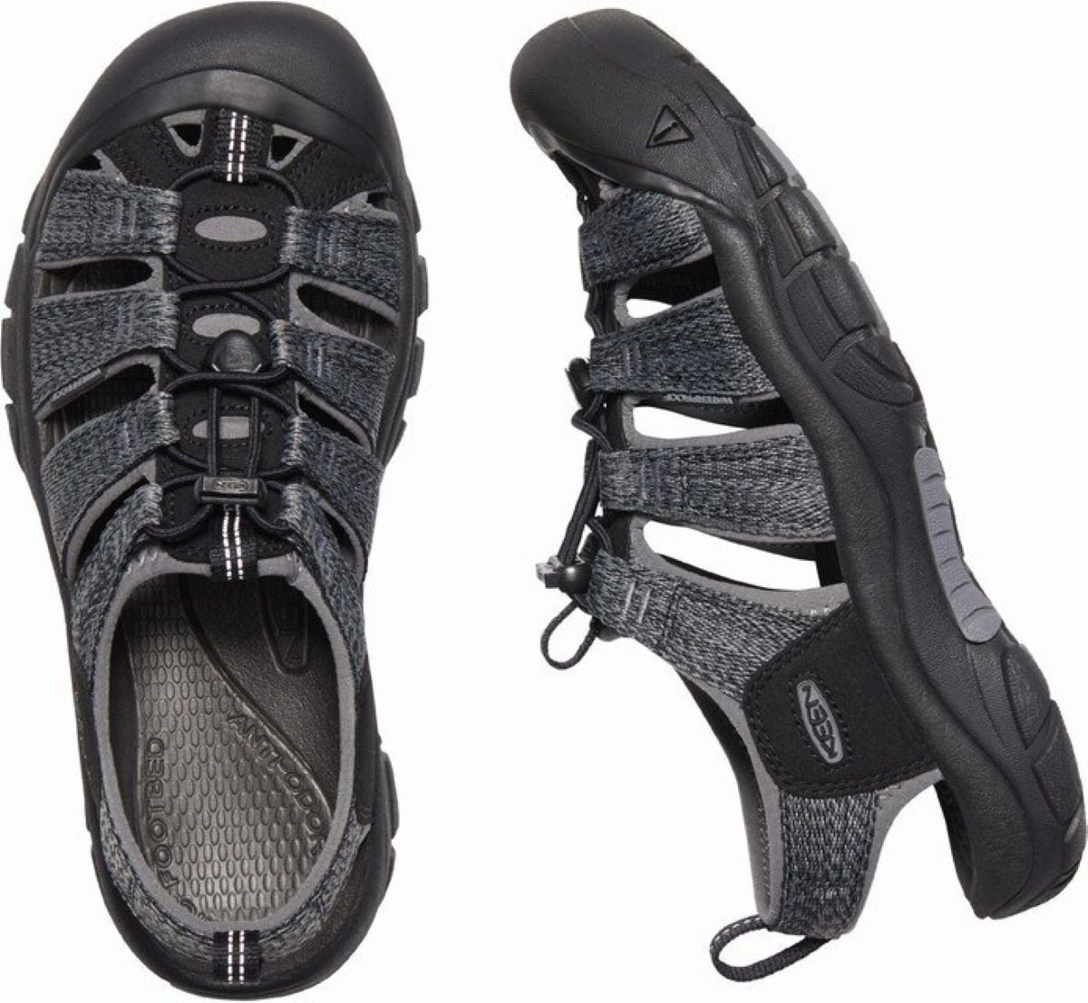 Взуття чоловіче Keen Newport H2 M - сіре/чорне