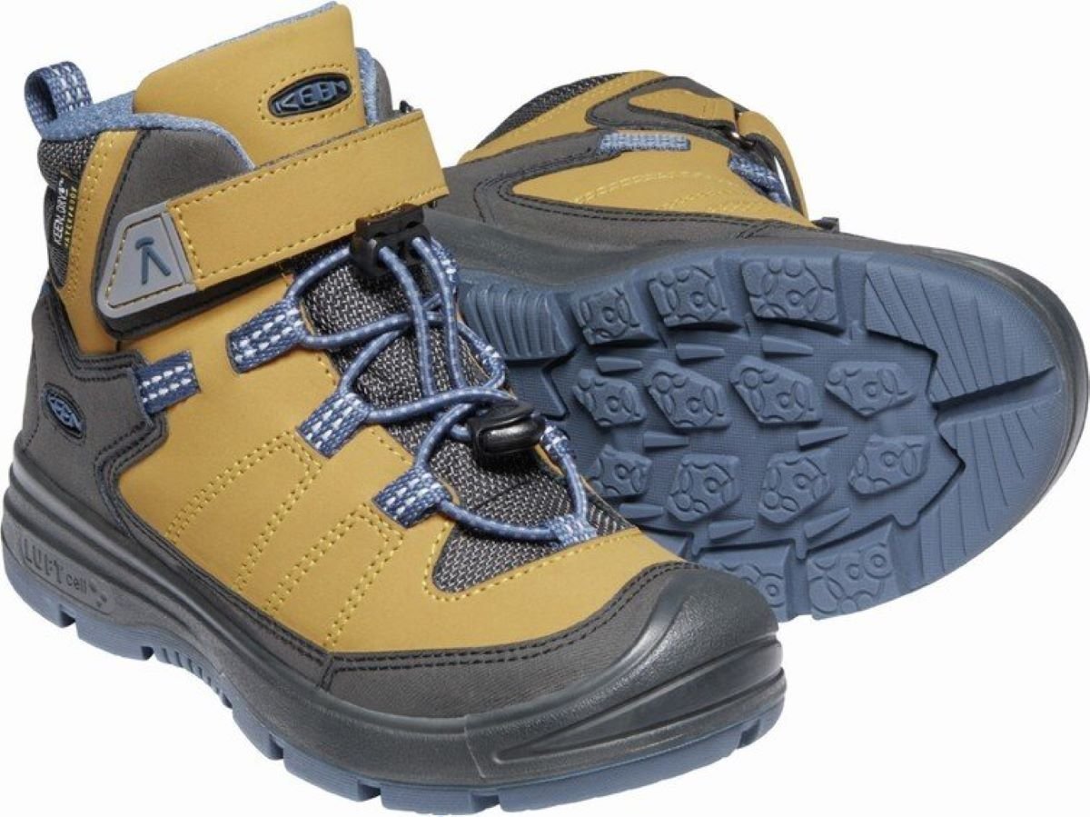 Взуття дитяче Keen Redwood Mid Waterproof J - жовте