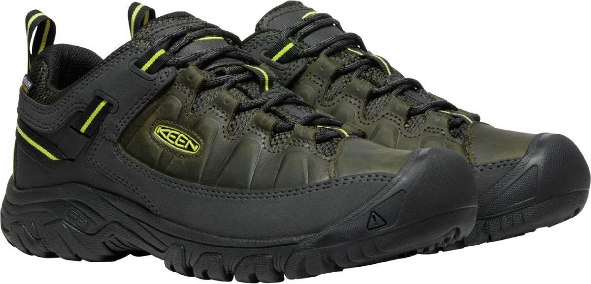 Взуття чоловіче Keen Targhee III Waterproof M - чорне/зелене