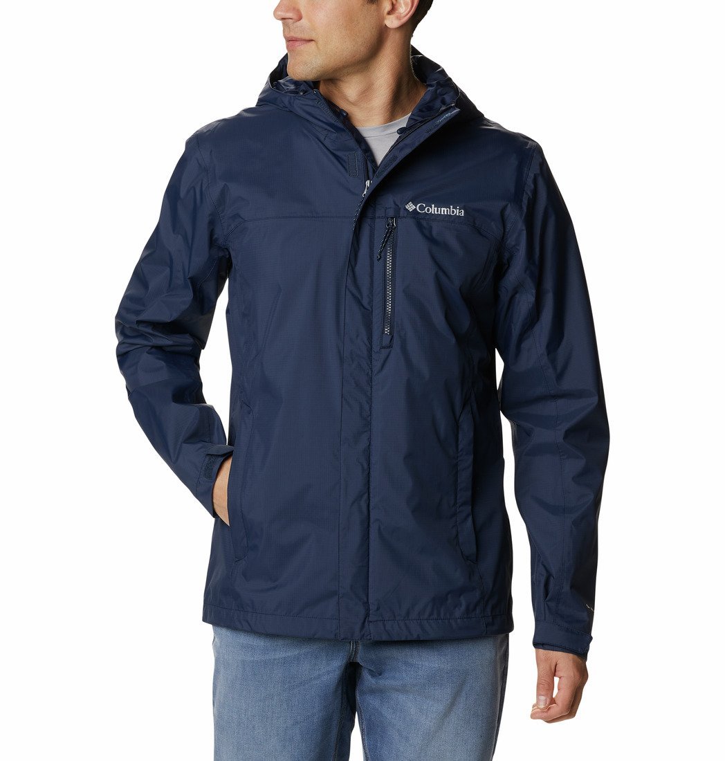 Куртка чоловіча Columbia Pouring Adventure™ II Jacket M - синя