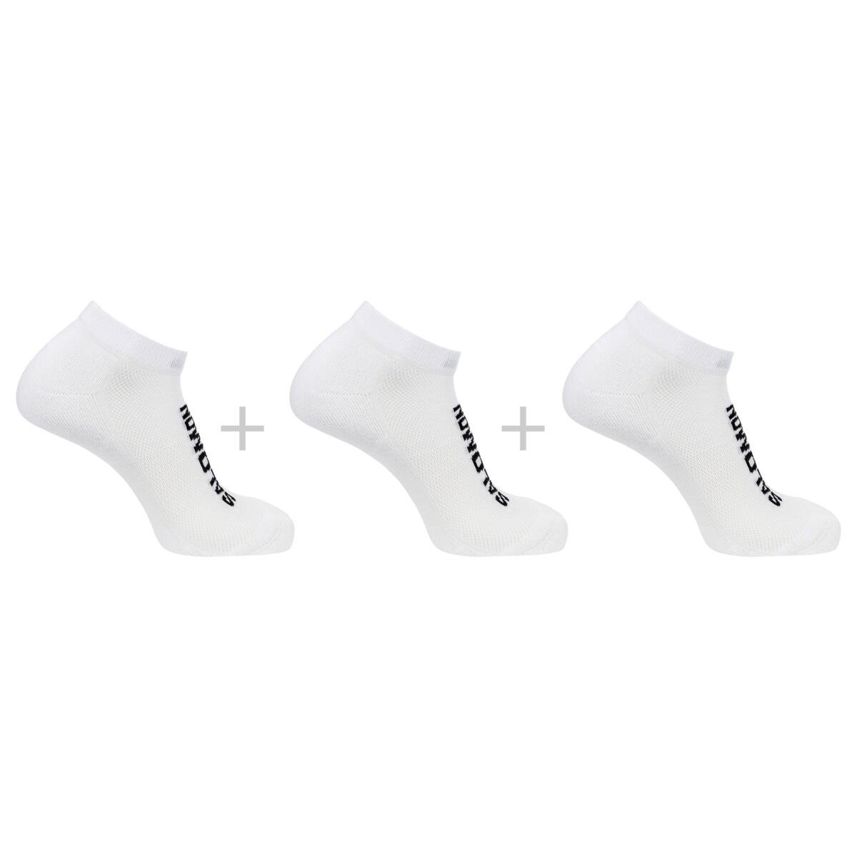 Шкарпетки Salomon Everyday Low 3-Pack Socks - білий
