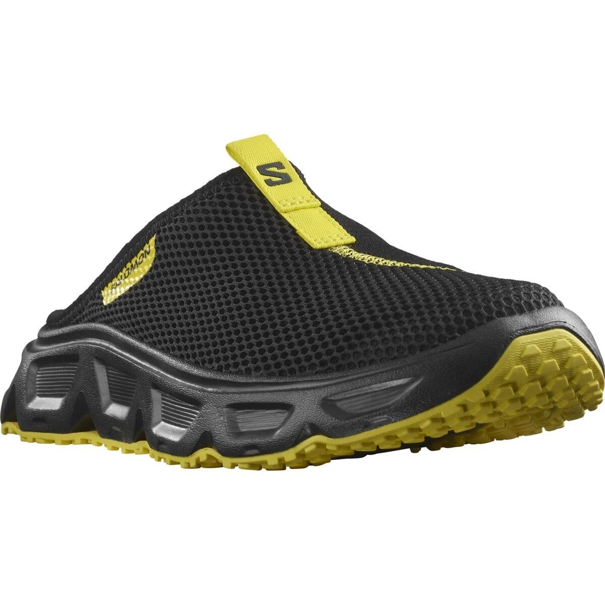 Взуття для відпочинку чоловіче Salomon Reelax Slide 6.0 M L47112100 -  black/black/buttercup 
