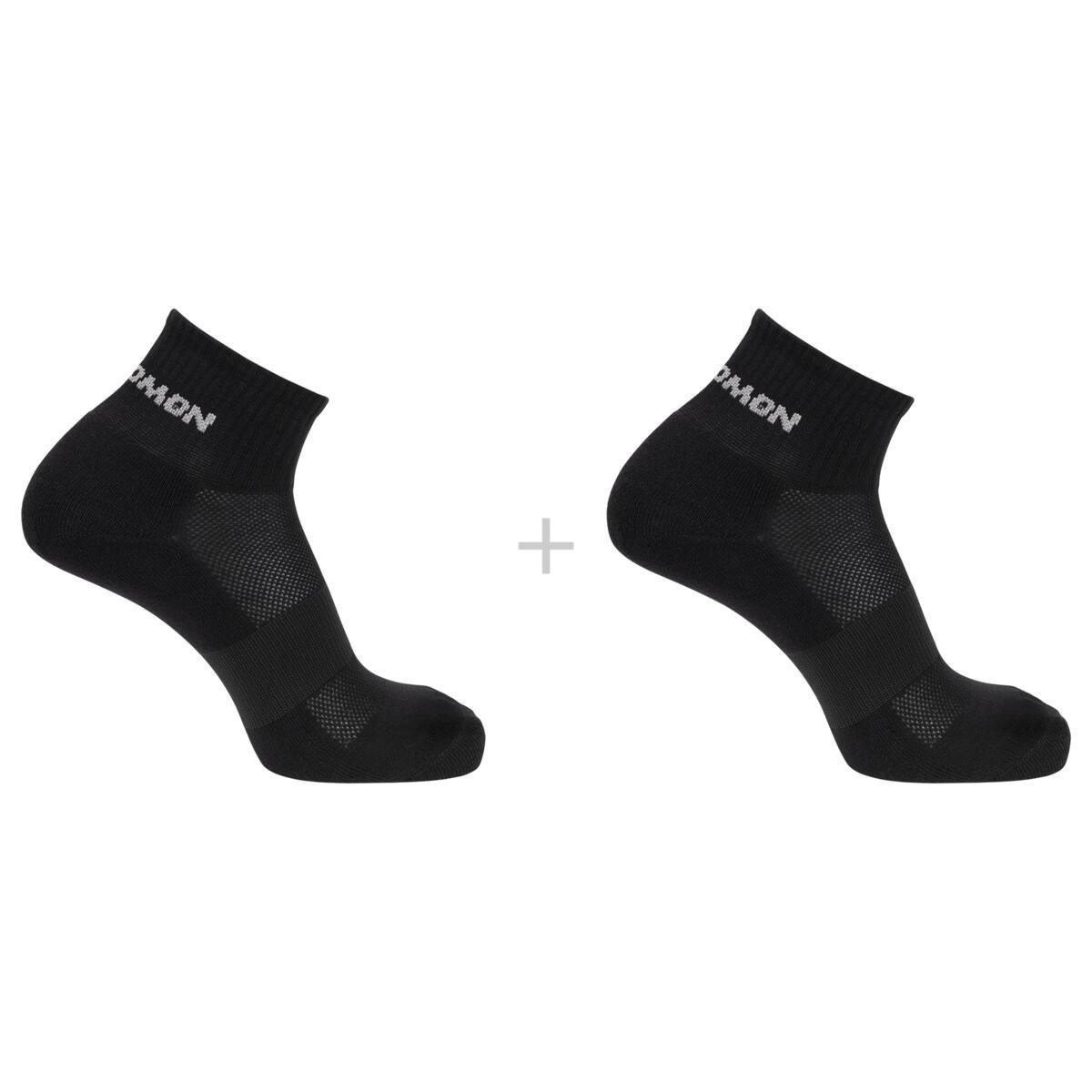 Шкарпетки Salomon Evasion Ankle 2-Pack Socks - чорний