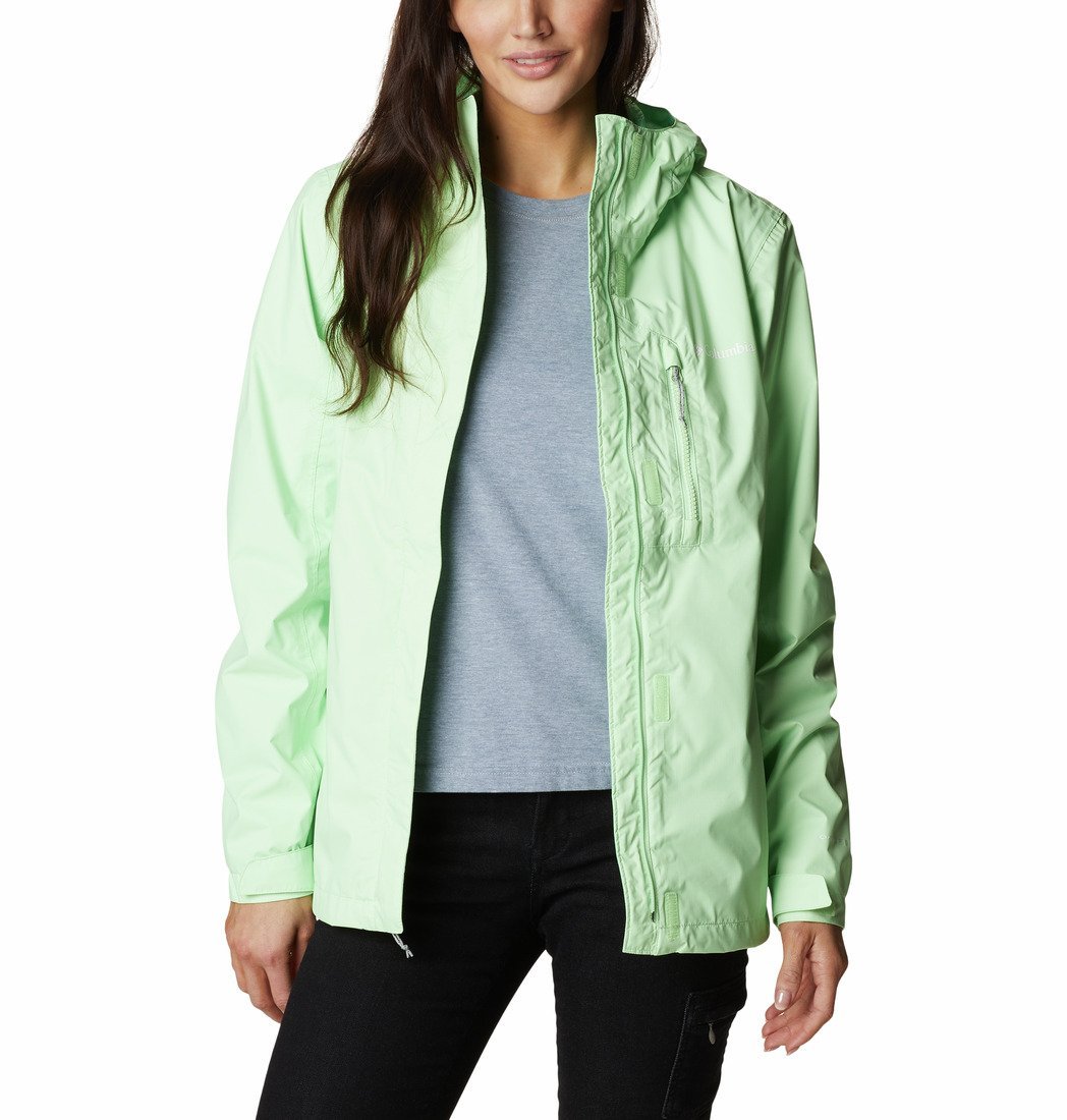 Куртка жіноча Columbia Pouring Adventure™ II Jacket W - зелена