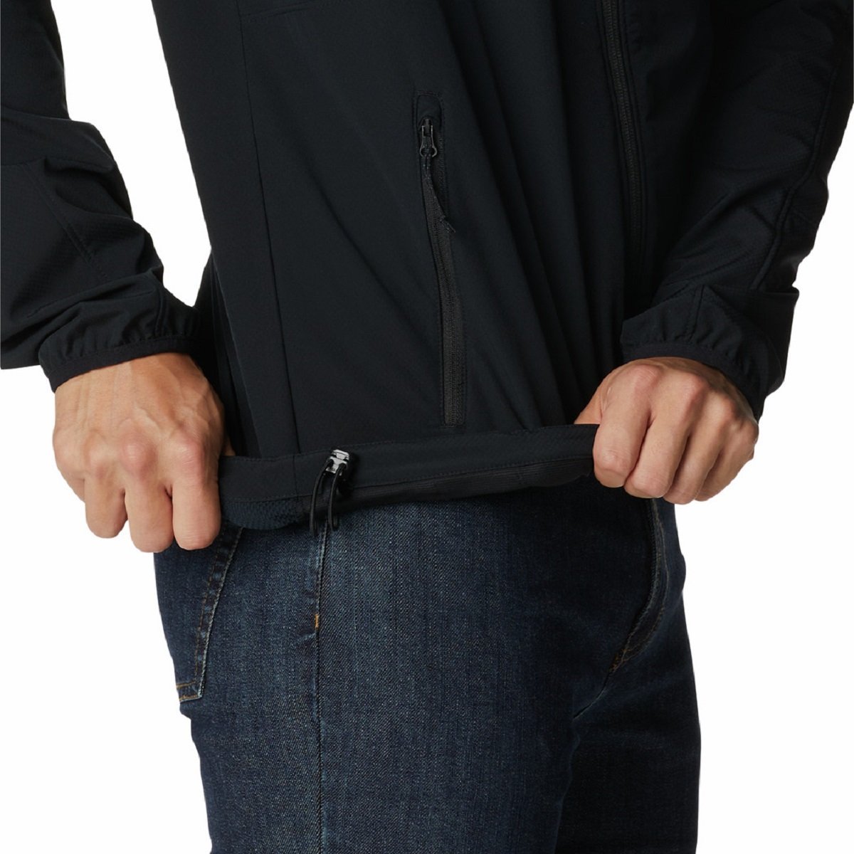 Куртка з капюшоном Columbia Tall Heights™ Softshell M - чорна