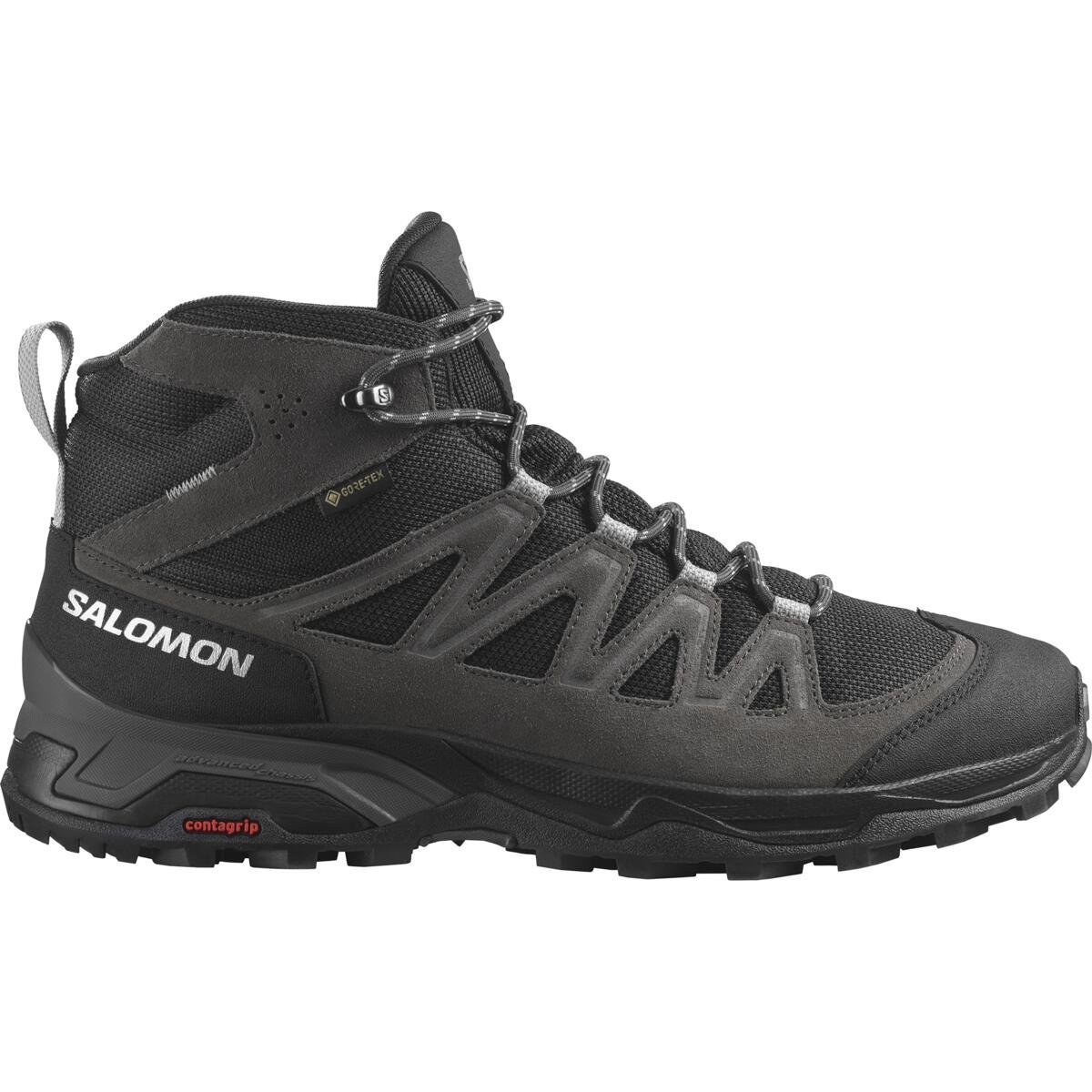 Взуття Salomon X Ward Leather Mid GTX M - чорне