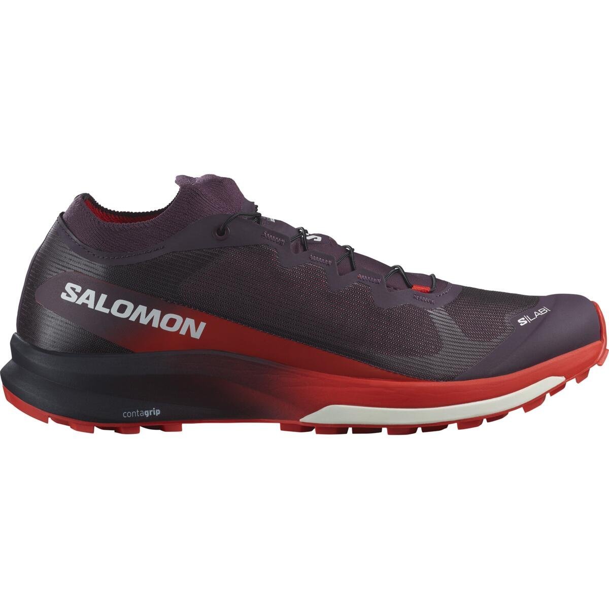 Кросівки Salomon S LAB Ultra 3 V2 - фіолетові/ червоні