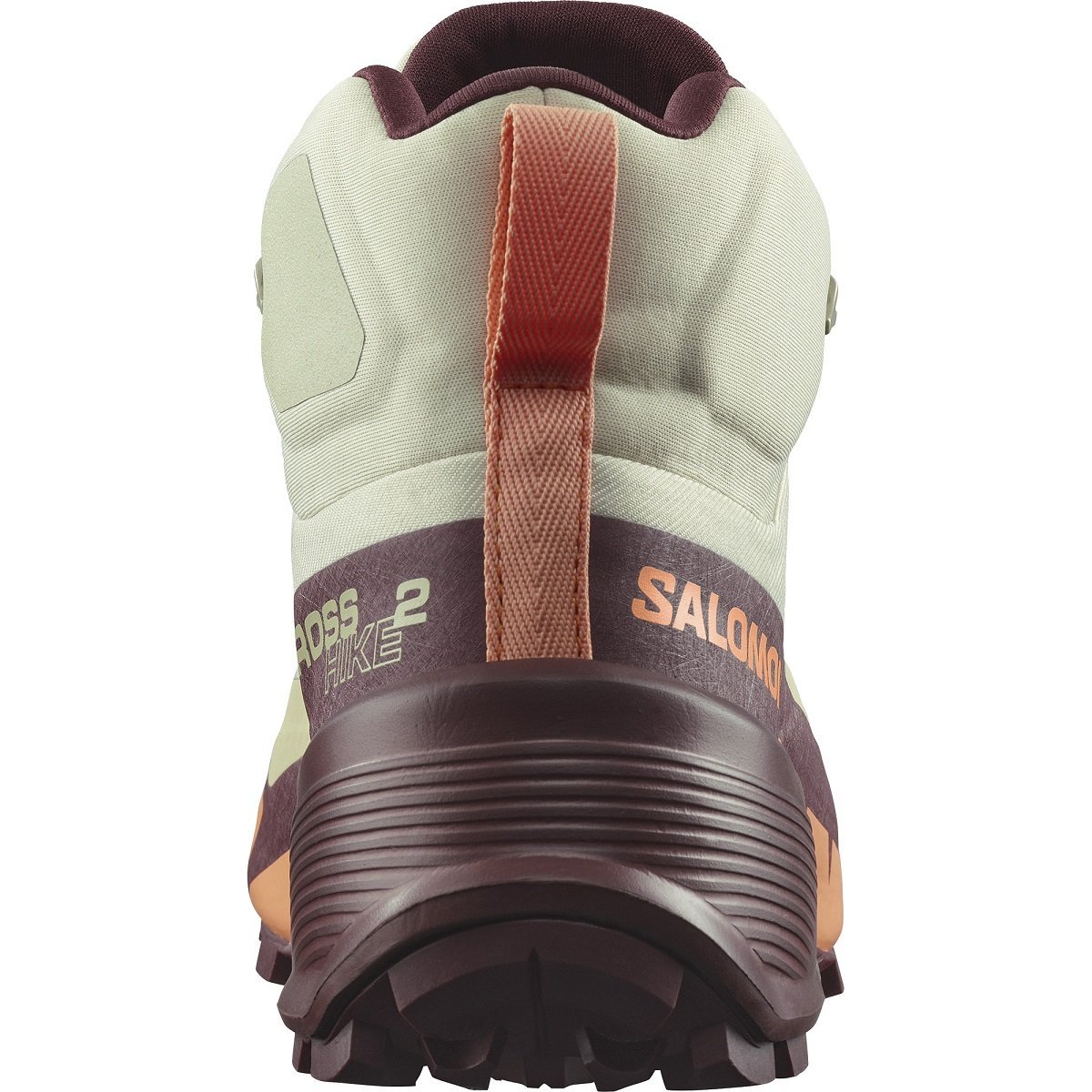 Кросівки високі Salomon Cross Hike Mid GTX 2 W - зелені/ коричневі/ бордові