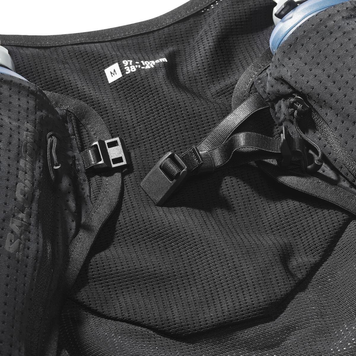 Рюкзак Salomon Pulse 2 з флягами - чорний