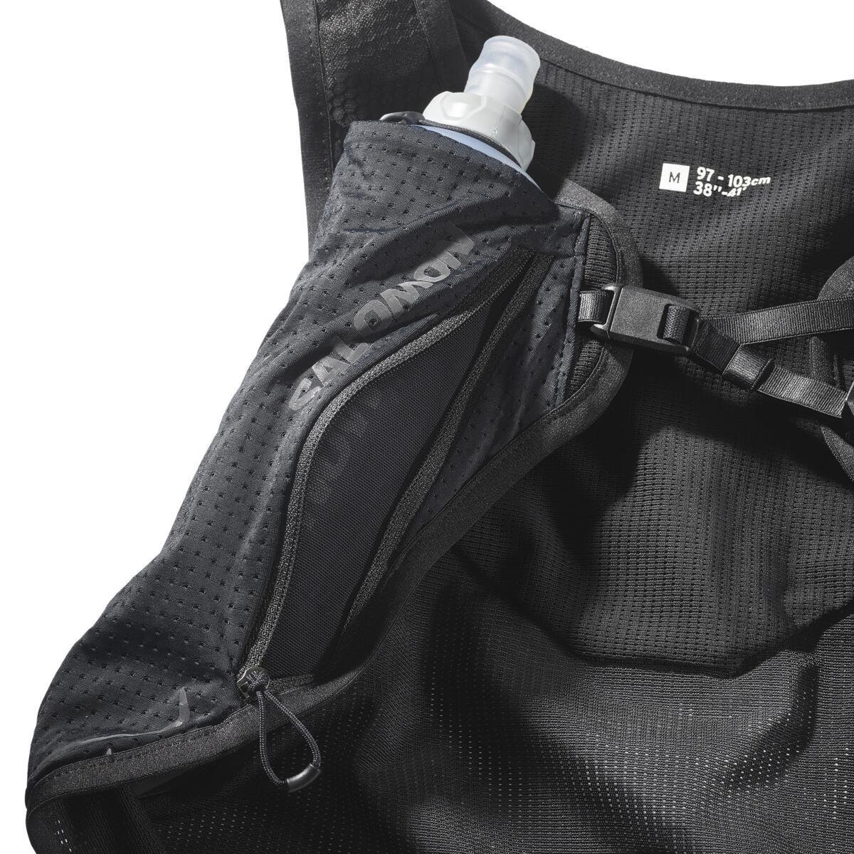 Рюкзак Salomon Pulse 2 з флягами - чорний