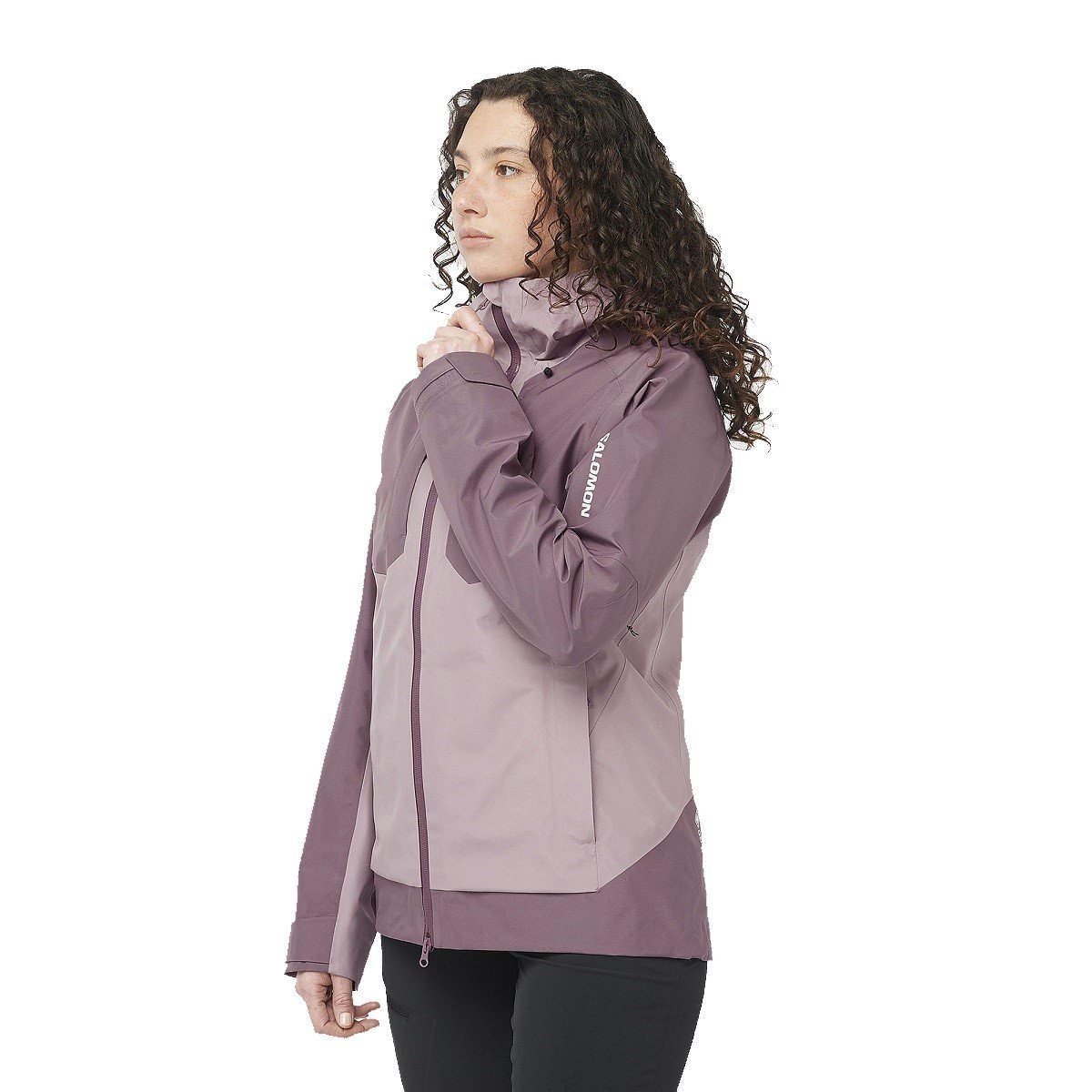 Куртка Salomon Outline 3L GTX® Shell W - фіолетова