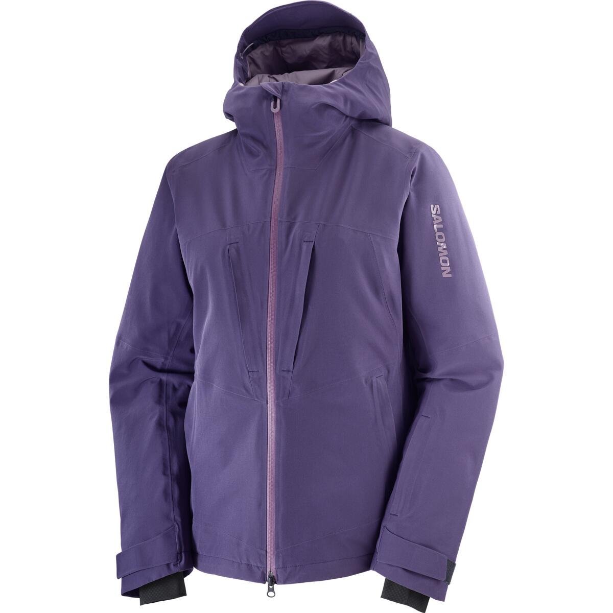 Куртка Salomon Highland Jkt W - фіолетова