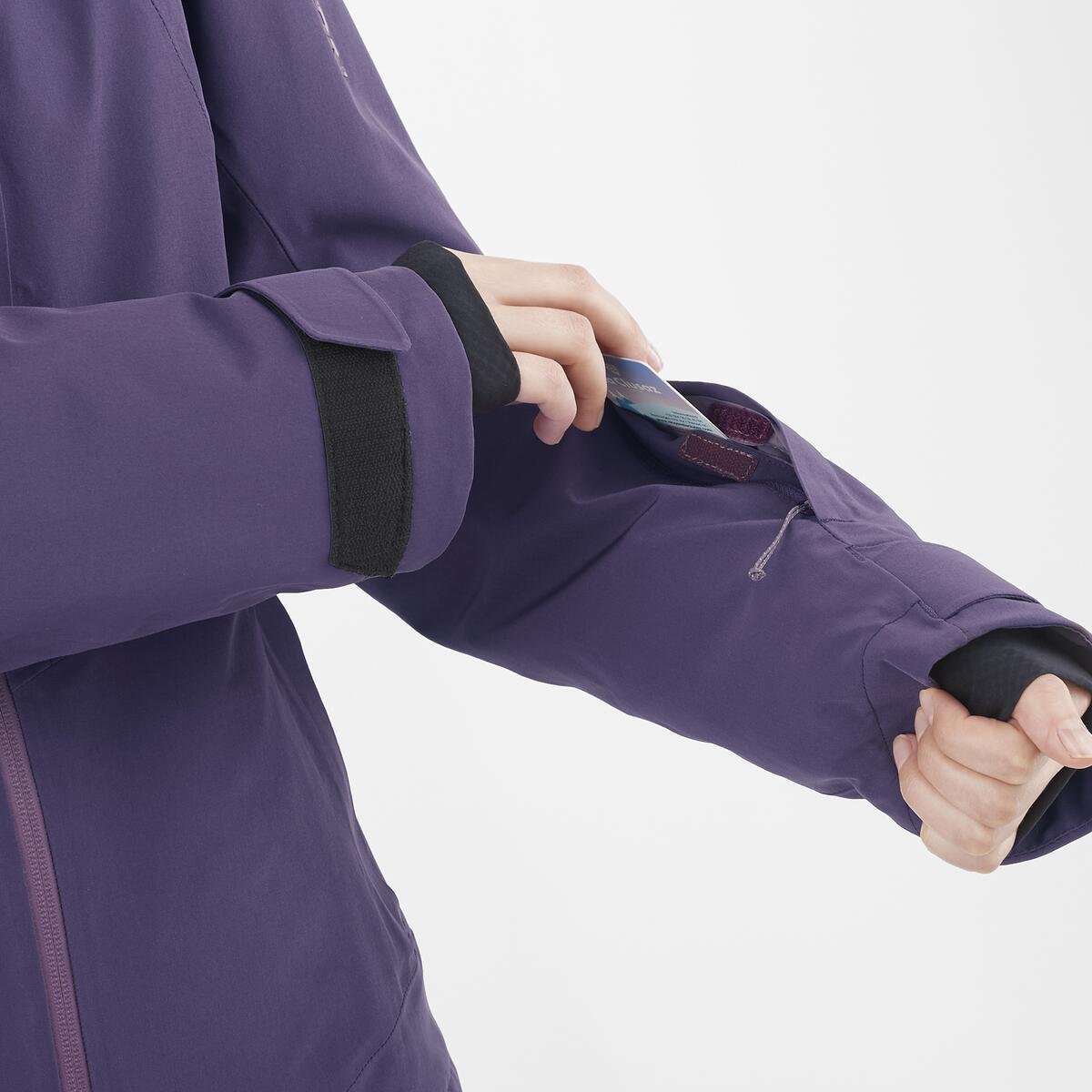 Куртка Salomon Highland Jkt W - фіолетова