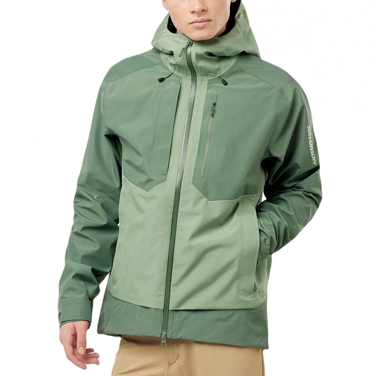 Куртка Salomon Outline 3L GTX® Shell M - зелена