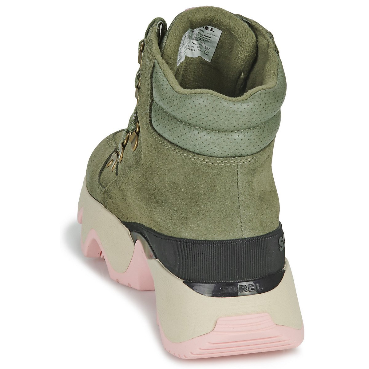 Взуття Sorel Kinetic™ Impact Conquest WP W - зелене / бежеве