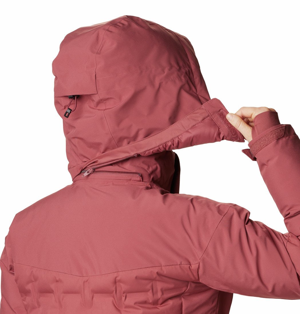 Куртка-пуховик Columbia Wildcard™ III Down Jacket W - рожевий/червоний