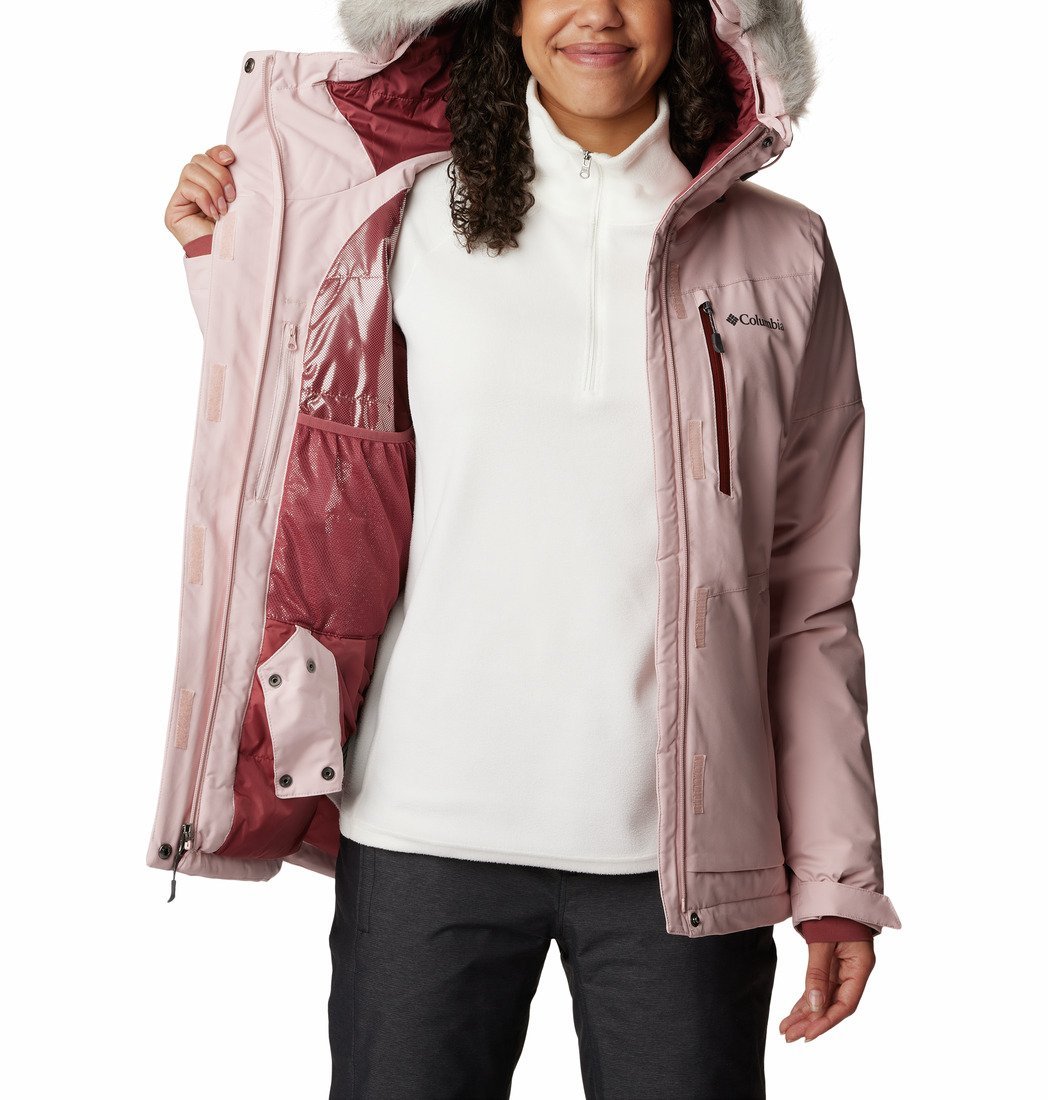 Куртка лижна Columbia Ava Alpine™ Insulated Jacket W - світло-рожева