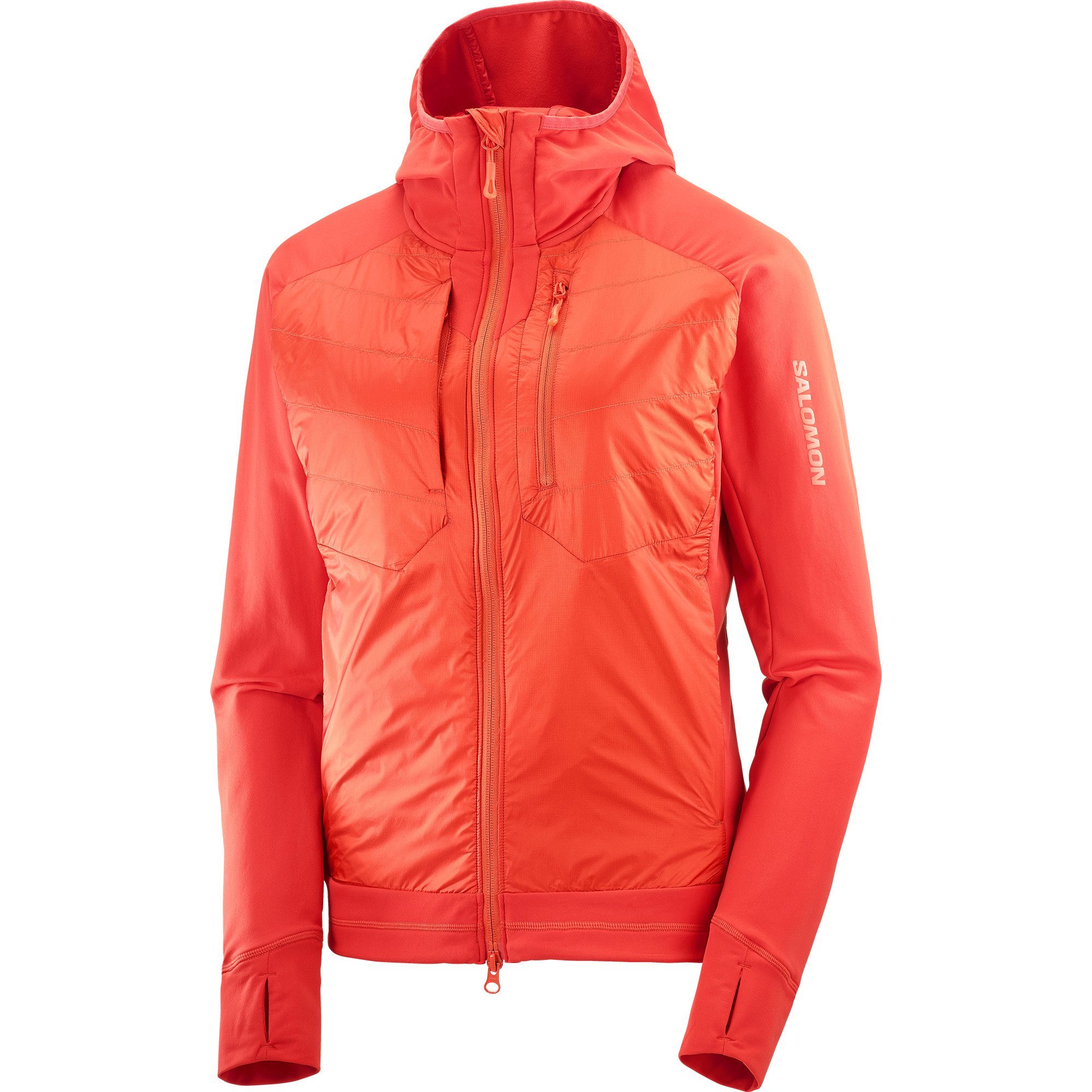 Куртка Salomon Elixir Hybrid HD W - помаранчева