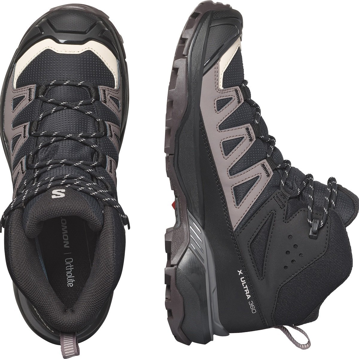 Взуття Salomon X Ultra 360 Mid GTX W - чорне
