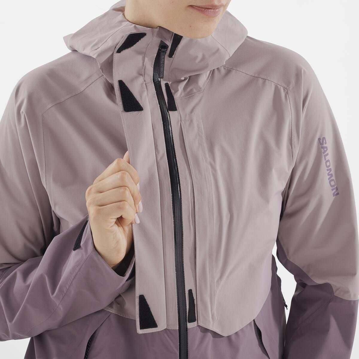 Куртка Salomon Outerpath Pro 2.5L Jkt W - фіолетова