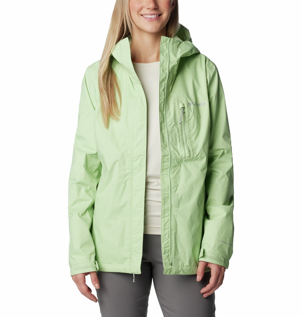Куртка Columbia Pouring Adventure™ II Jacket W - світло-зелена