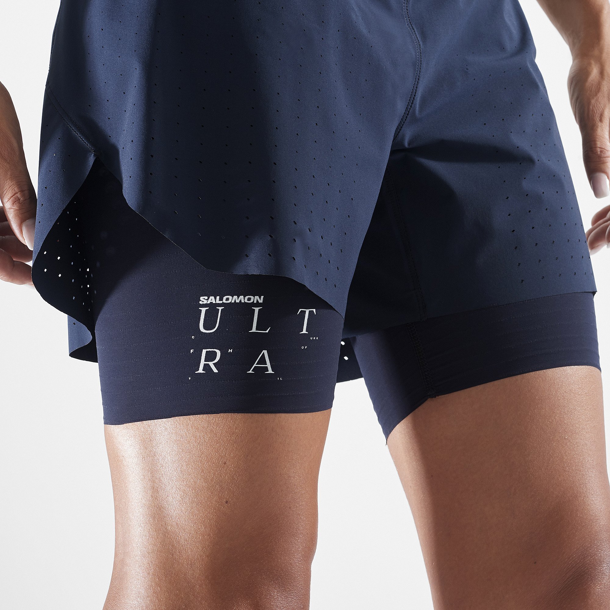Шорти Salomon S/LAB Ultra 2IN1 Shorts W - синій
