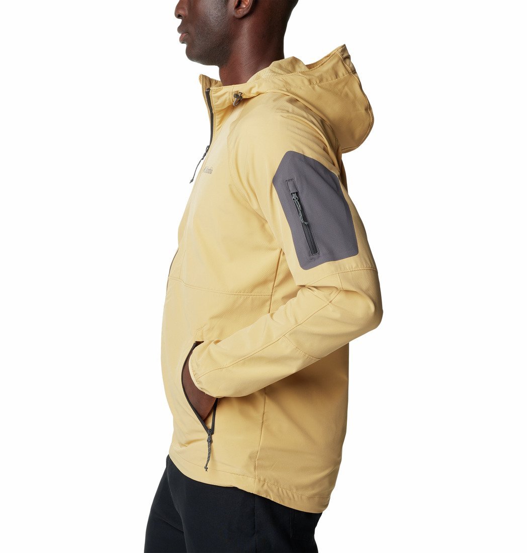 Куртка з капюшоном Columbia Tall Heights™ Softshell Jacket M - жовтий