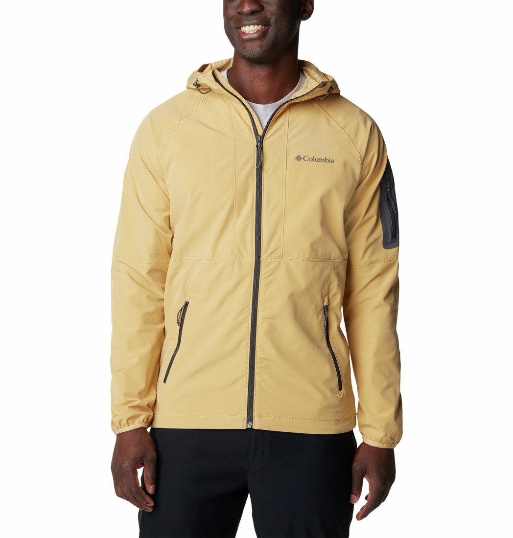 Куртка з капюшоном Columbia Tall Heights™ Softshell Jacket M - жовтий