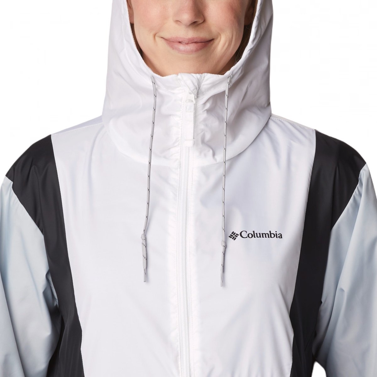 Вітрівка Columbia Lily Basin™ Jacket W - білий/сірий/чорний