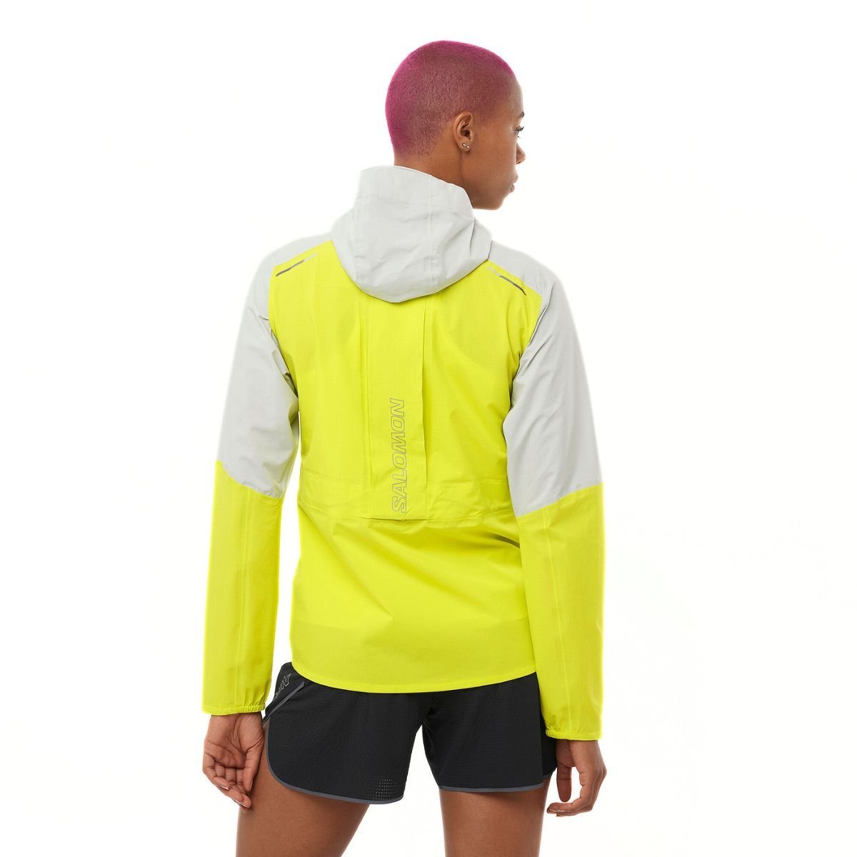 Куртка Salomon Bonatti Trail W - жовтий / сірий