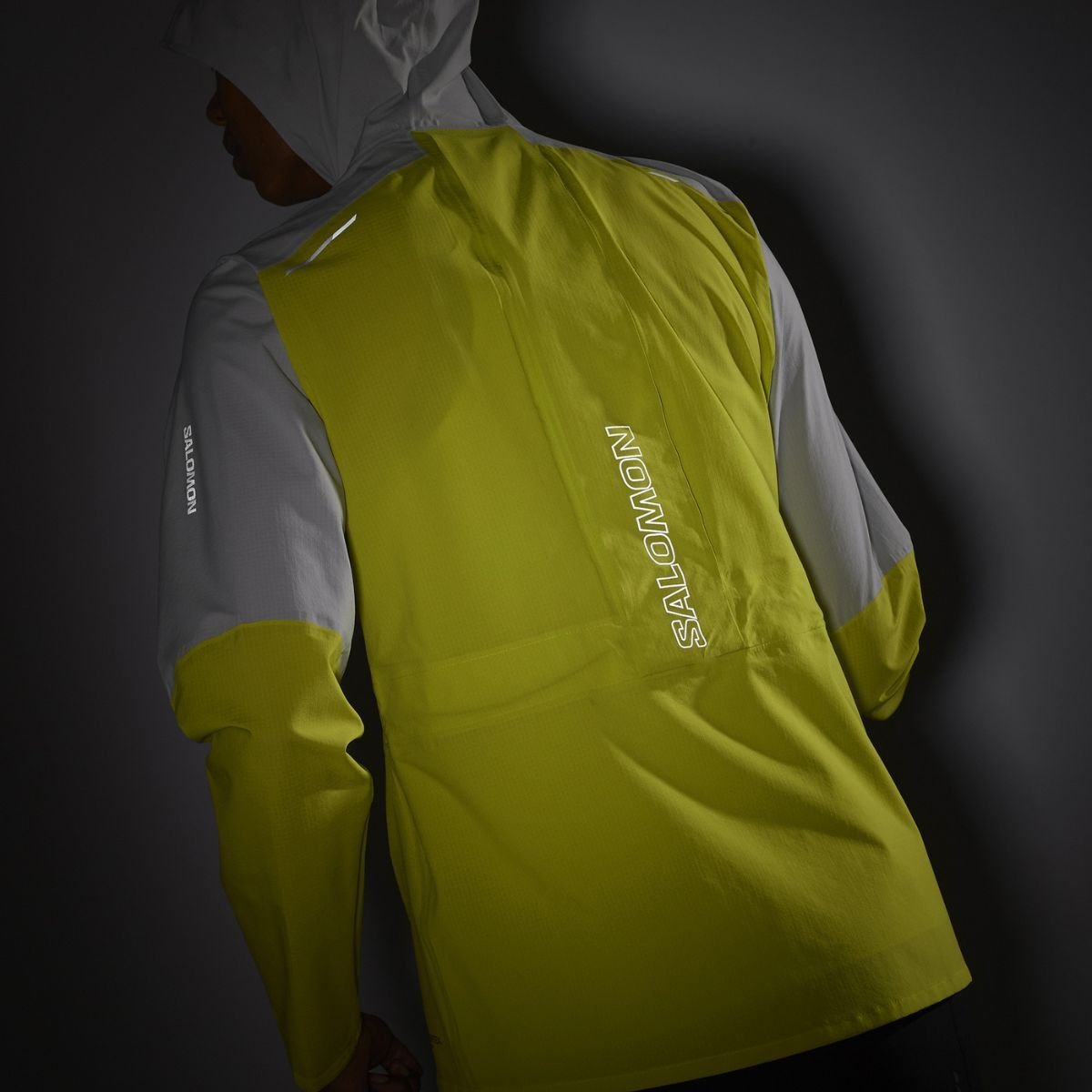 Куртка Salomon Bonatti Trail W - жовтий / сірий