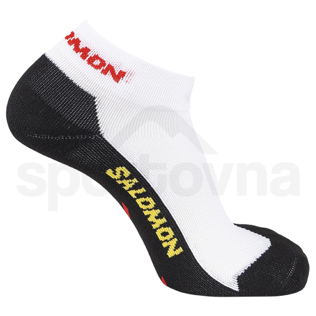 Ponožky Salomon Speedcross Low - bílá