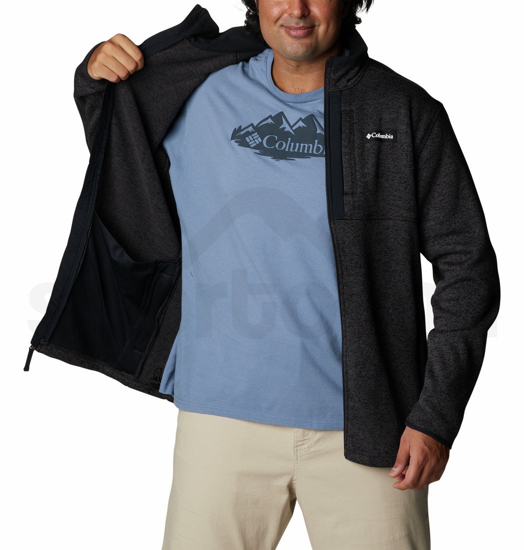 Mikina Columbia Sweater Weather™ Full Zip M - antracit/tmavě šedá