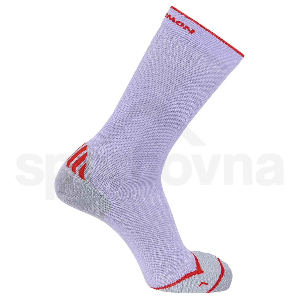 Ponožky Salomon Ultra Crew - fialová